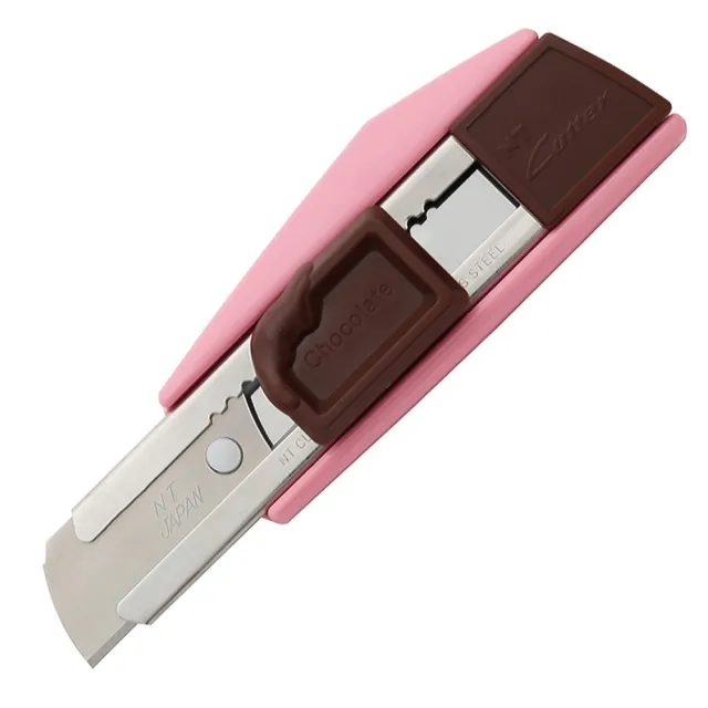 【NT Cutter】ZL2P-P 專業美工刀(粉紅巧克力)