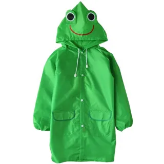【Baby童衣】任選 雨衣兒童造型防潑水衣F1023(綠色)