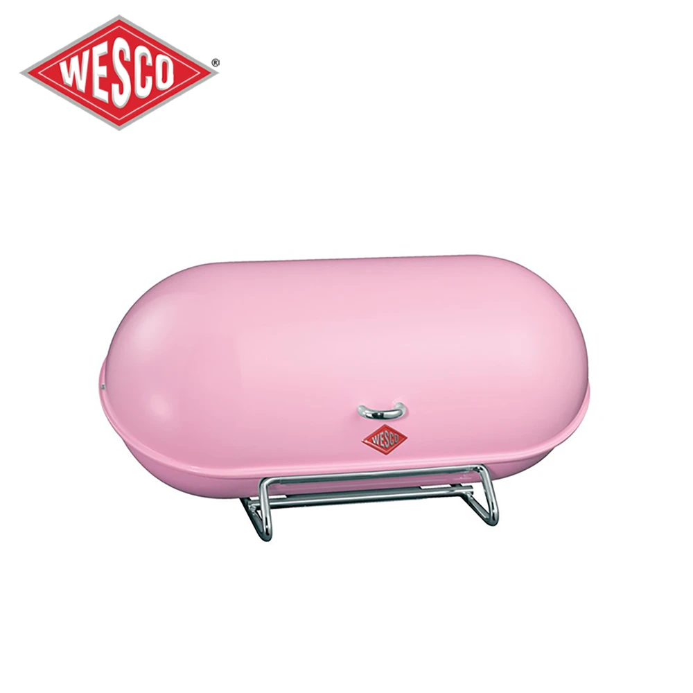 【WESCO】大丘比特 掀蓋式麵包箱-粉紅(222201-26)