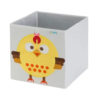 【MyTolek童樂可】藏寶盒 2件組-小狗+小雞(收納小幫手 IKEA組合櫃適用)