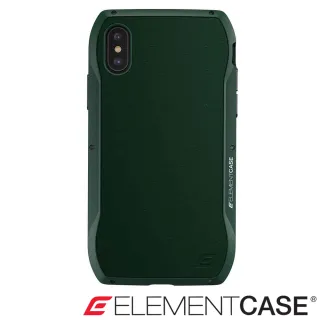 【美國Element Case】iPhone Xs / X(Enigma 旗艦真皮防摔殼 - 綠)