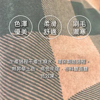 【MI MI LEO】韓版時尚刷毛經典格紋機能服-時尚經典藍(#台灣製#發熱衣#保暖衣#時尚)