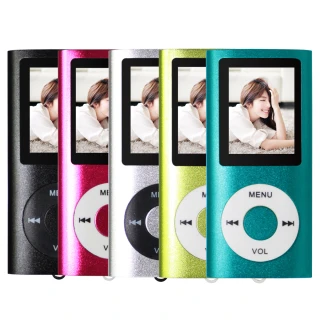 超薄4代炫彩1.8吋 MP3插卡式蘋果機