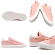 【adidas 愛迪達】休閒鞋 Everyn 低筒 運動 女鞋 愛迪達 基本款 經典 穿搭 皮革 粉橘 白(B37450)