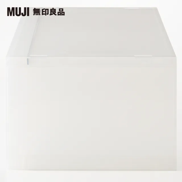 【MUJI 無印良品】PP資料盒/橫式/深型(4入組)