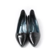 【ALAIN DELON 亞蘭德倫】優雅迷人小羊皮低跟鞋A97009(1色  黑色)