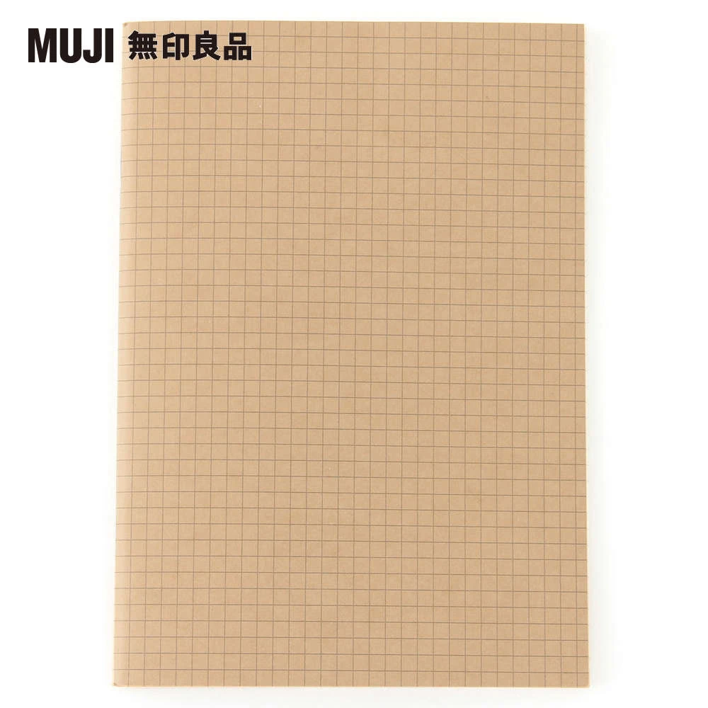 【MUJI 無印良品】筆記本/方格/32張.A5