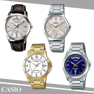 【CASIO 卡西歐】精煉簡約指針男女錶特惠均一價(任選)