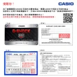 【CASIO 卡西歐】方形機能性設計感電子錶-銀框(W-217HM-7B)