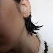 【CINCO】葡萄牙精品 CINCO Bao huggies earrings 925純銀鑲24K金耳環 小圓耳環 3件組(925純銀24K金)