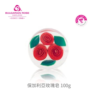 【Bulgarian Rose 保加利亞玫瑰】保加利亞玫瑰皂 100g(植萃)