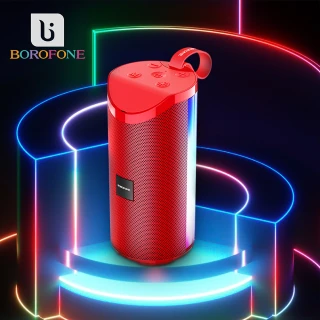 【Borofone】BR5 博弈運動藍牙音箱(藍牙喇叭/大動圈/LED彩燈)