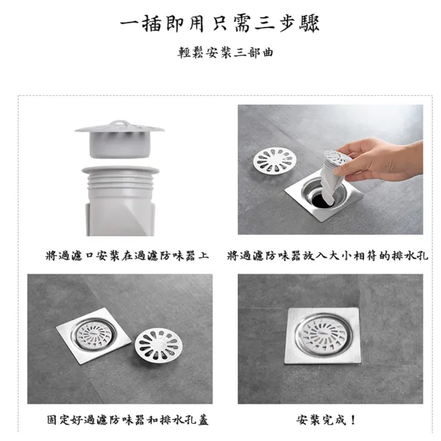 My Life 漫遊生活 飯店御用浴室排水口過濾防味器2入組 防臭 排水孔 衛浴 Momo購物網
