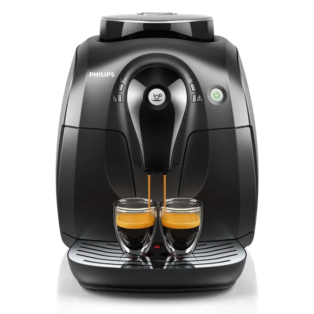 【Philips 飛利浦】全自動義式咖啡機(HD8650)+全自動冷熱奶泡機(CA6500)