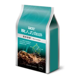 【UCC】柔和香甜咖啡豆(908g/包)