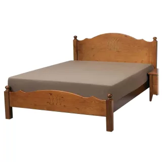 【Hampton 漢汀堡】卡琳5尺雙人床架(一般地區免運費/雙人床/床頭/床底)
