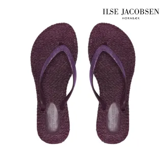 【ILSE JACOBSEN】女鞋 夾腳拖鞋-酒紅(丹麥皇室品牌)