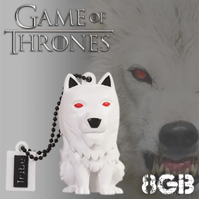 【TRIBE】冰與火之歌 Game of Thrones 8GB隨身碟-狼(Game of Thrones)