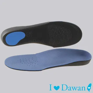 【IDAWAN 愛台灣】可剪裁加邊保護減震鞋墊(1對入)