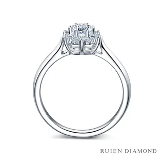 【RUIEN DIAMOND 瑞恩鑽石】GIA30分 G color  鑽石戒指(18K白金 RU68)