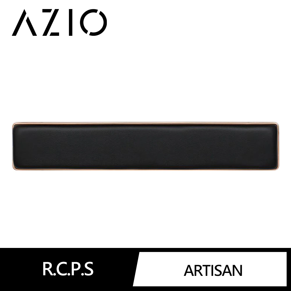 【AZIO】AZIO RETRO CLASSIC 復古鍵盤手托 黑金真牛皮(鍵盤手托)