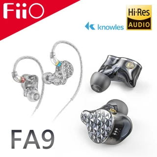 【FiiO】樓氏六單元動鐵MMCX單晶銅鍍銀可換線耳機(FA9)