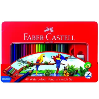 【Faber-Castell】水性色鉛筆48色(115939)