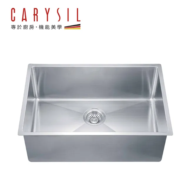 Carysil德國珂瑞水槽 不鏽鋼材質系列單槽s01手工槽 Momo購物網