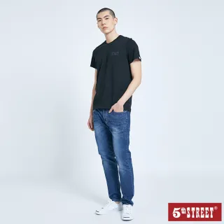 【5th STREET】男深度視覺短袖T恤-黑色