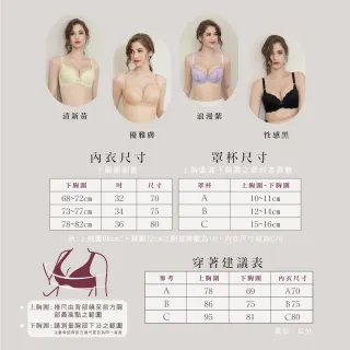 【Clany 可蘭霓】MIT台灣製 歐式蕾絲性感集中A-內衣 上挺.小胸(2件組 顏色隨機)