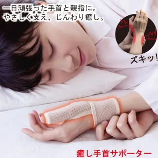 【ALPHAX】日本製 遠紅外線拇指護腕固定帶 一入(護手腕 拇指套  護腕)