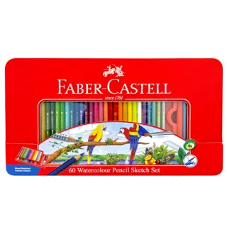 【Faber-Castell】水性色鉛60筆色(115965)