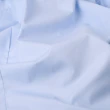 【ROBERTA 諾貝達】台灣製 合身版 商務型男 素面長袖襯衫(藍色)