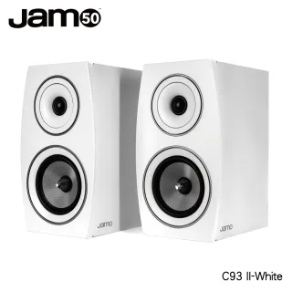 【JAMO】C93 II 書架型喇叭-白色(卡拉OK、 書架型喇叭)