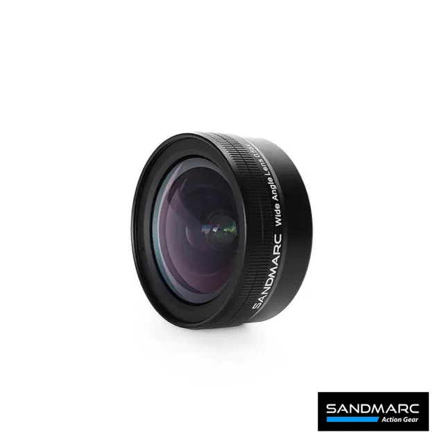 【SANDMARC】0.56Ｘ超廣角HD手機外接鏡頭(夾具及iPhone廣角鏡背蓋
