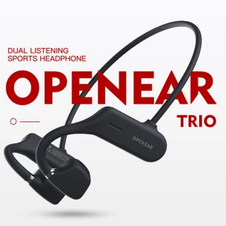 【OPENEAR TRIO 定向音頻氣導藍牙耳機】開放式雙耳定向音頻(空氣傳導 骨傳導)