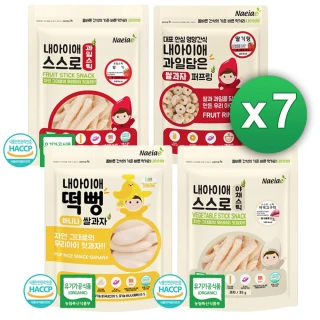 【韓國Naeiae】無添加寶寶米餅七入組(7個月以上適吃)