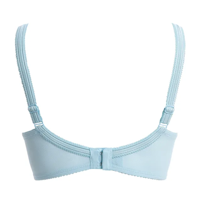 【Triumph 黛安芬】水感動系列V型集中 B-C罩杯內衣(霜藍灰)