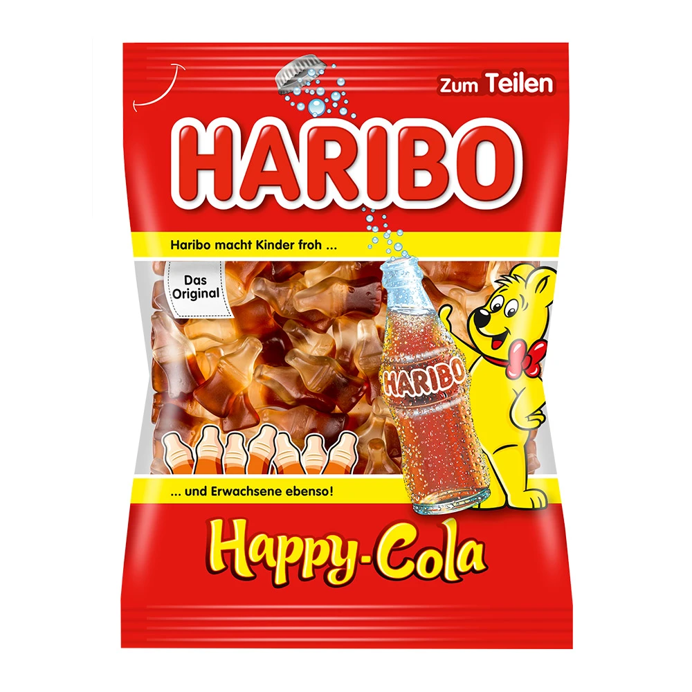 【即期品】HARIBO 哈瑞寶 快樂可樂風味Q軟糖200g