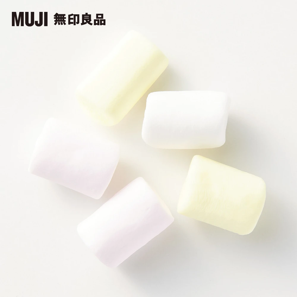 【MUJI 無印良品】小袋點心/3色棉花糖/50g