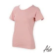 【A.S.O 阿瘦集團】負離子系列-女士排汗短袖上衣(粉色)