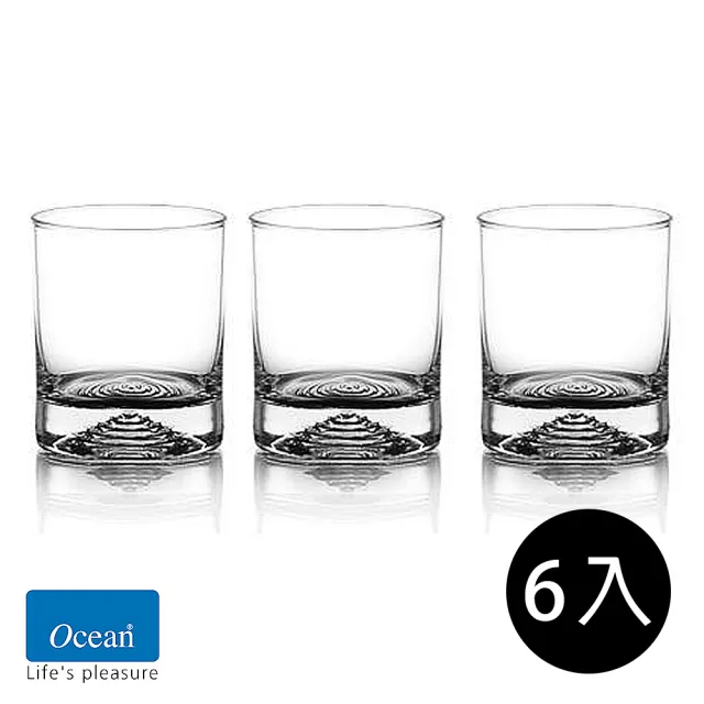 【Ocean】孟菲斯威士忌杯205ml(6入組)/