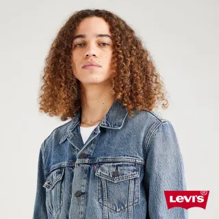【LEVIS】男款 牛仔外套 / Type3經典修身版型 / 精緻中藍洗舊-人氣新品