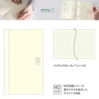 【MIDORI】MD Notebook(M新書方格)
