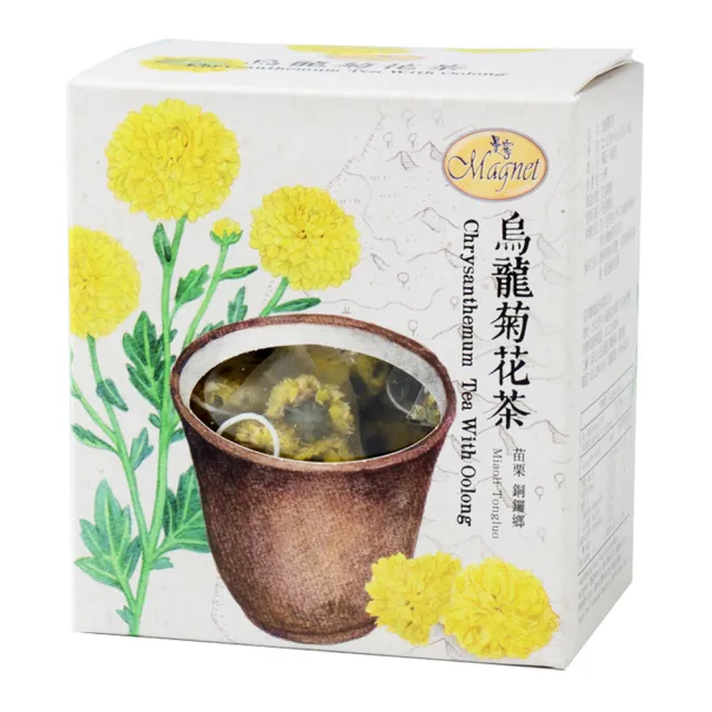 曼寧 台灣烏龍菊花茶包1 5gx15入輕巧盒 台灣菊花 烏龍茶 Momo購物網