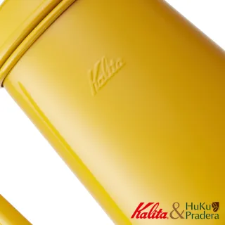 【Kalita】不鏽鋼烤漆細口手沖壺-700ml(鮮豔黃)
