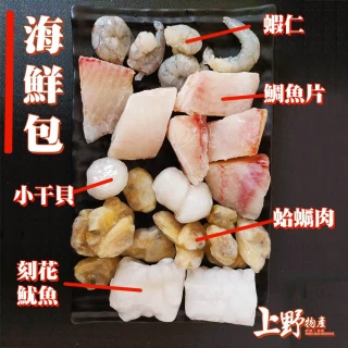 【上野物產】綜合海鮮包 x6包(230g±10%/包)