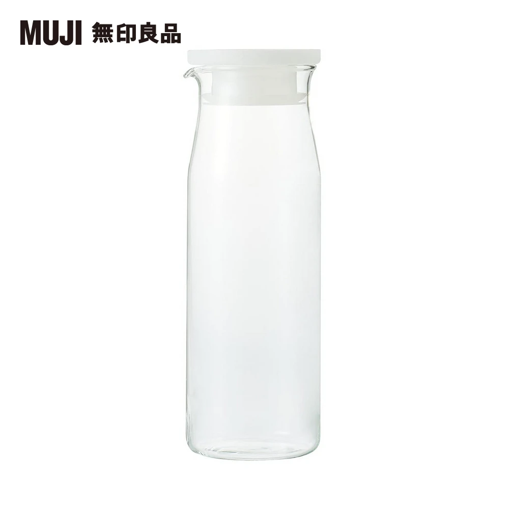 【MUJI 無印良品】耐熱玻璃水壺/1L