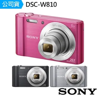 【SONY 索尼】DSC-W810 全景拍攝數位相機(公司貨)