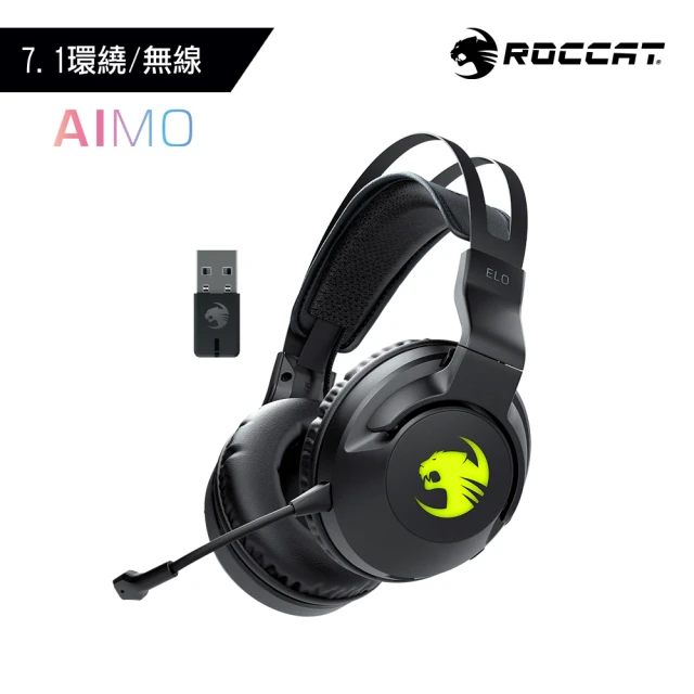 第10名 【ROCCAT】Elo 7.1 Air 無線環繞聲效 RGB 電競耳機